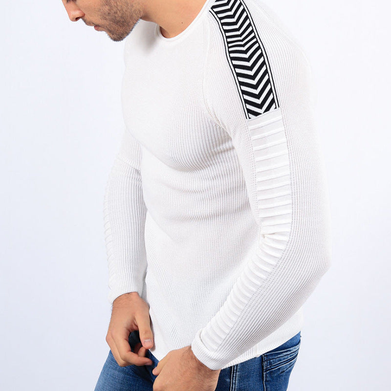 Herren Langarmshirt mit strukturiertem Design und modernen Akzenten Mirla-Eva Jonsson