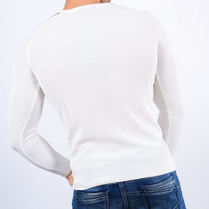 Herren Langarmshirt mit strukturiertem Design und modernen Akzenten Mirla-Eva Jonsson