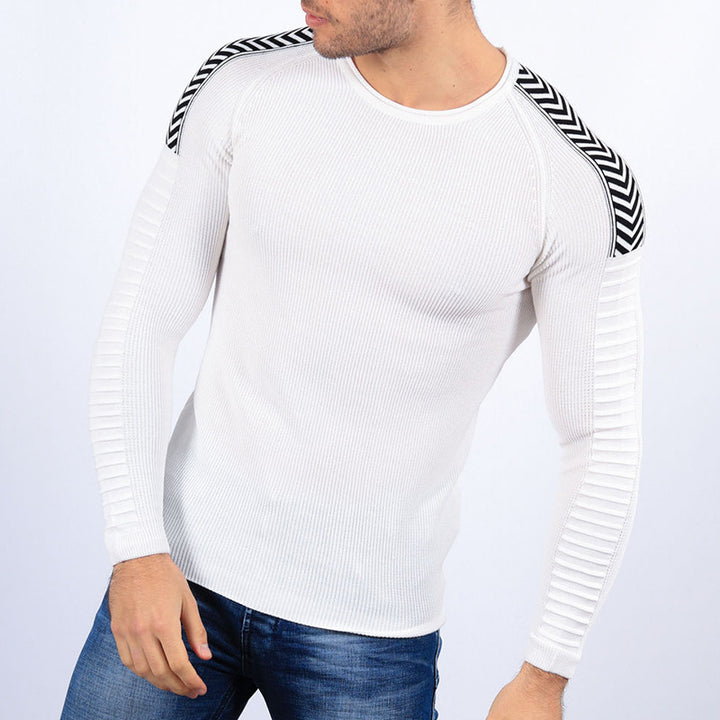 Herren Langarmshirt mit strukturiertem Design und modernen Akzenten Mirla-Eva Jonsson