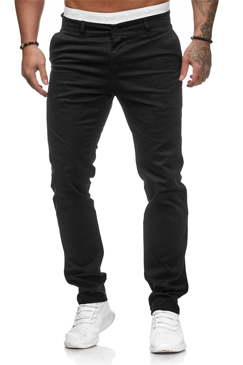 Herren Måttanpassade Slim-Fit Chino-byxor Mirla-Eva Jonsson