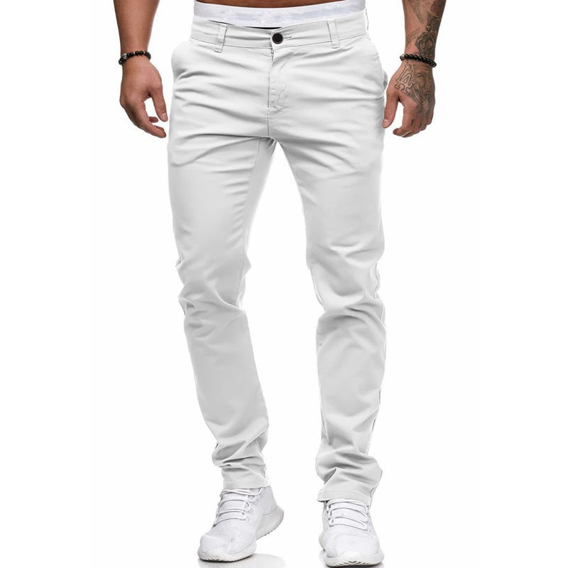 Herren Måttanpassade Slim-Fit Chino-byxor Mirla-Eva Jonsson