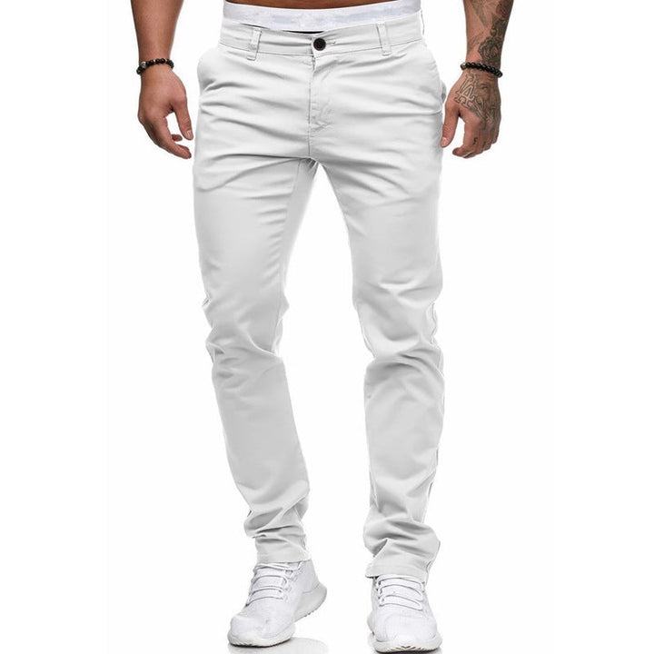 Herren Måttanpassade Slim-Fit Chino-byxor Mirla-Eva Jonsson