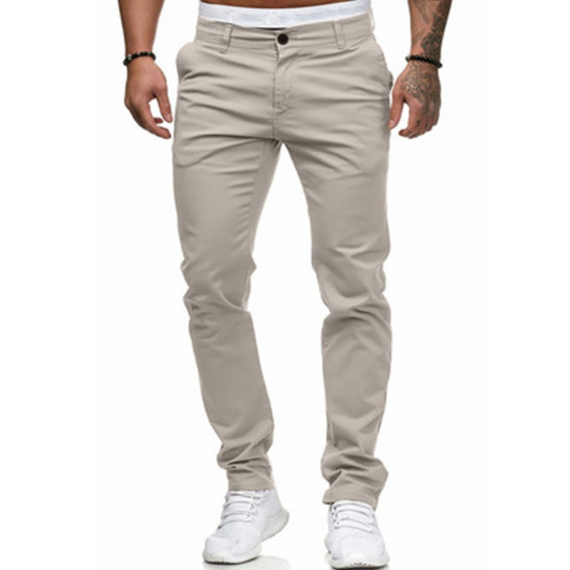 Herren Måttanpassade Slim-Fit Chino-byxor Mirla-Eva Jonsson