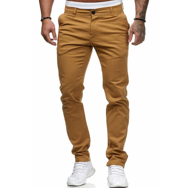 Herren Måttanpassade Slim-Fit Chino-byxor Mirla-Eva Jonsson