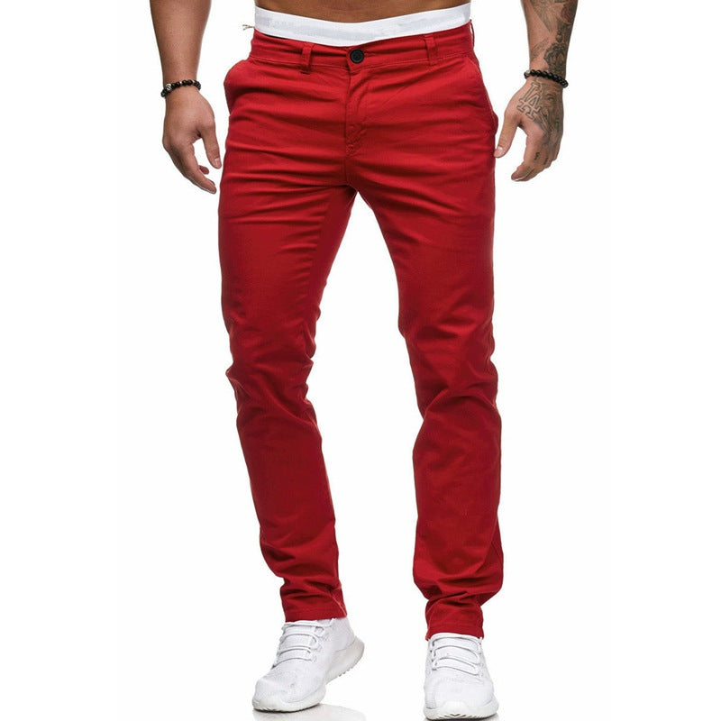 Herren Måttanpassade Slim-Fit Chino-byxor Mirla-Eva Jonsson