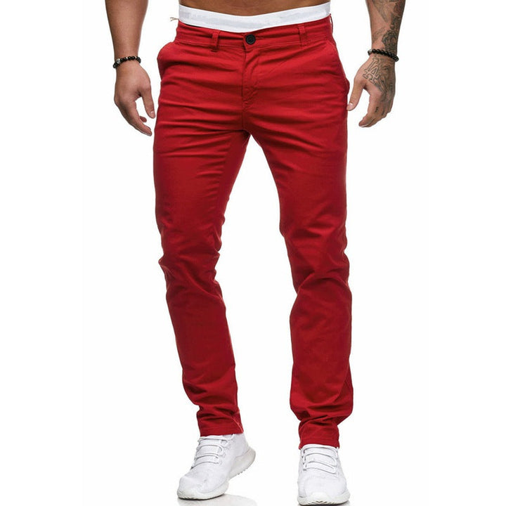 Herren Måttanpassade Slim-Fit Chino-byxor Mirla-Eva Jonsson