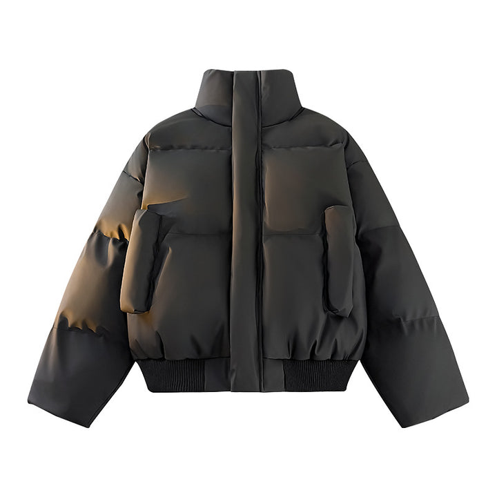Herren Modische Steppjacke mit hohem Kragen und praktischen Taschen Eva Jonsson-Eva Jonsson