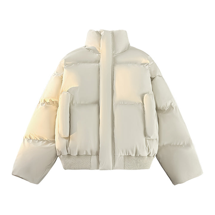Herren Modische Steppjacke mit hohem Kragen und praktischen Taschen Mirla-Eva Jonsson