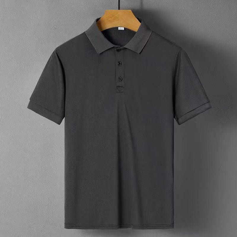 Herren Polo-Shirt med kroppsbetonad skärning och högkvalitativ Pique-textur Mirla-Eva Jonsson