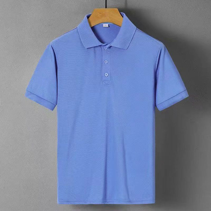 Herren Polo-Shirt med kroppsbetonad skärning och högkvalitativ Pique-textur Mirla-Eva Jonsson