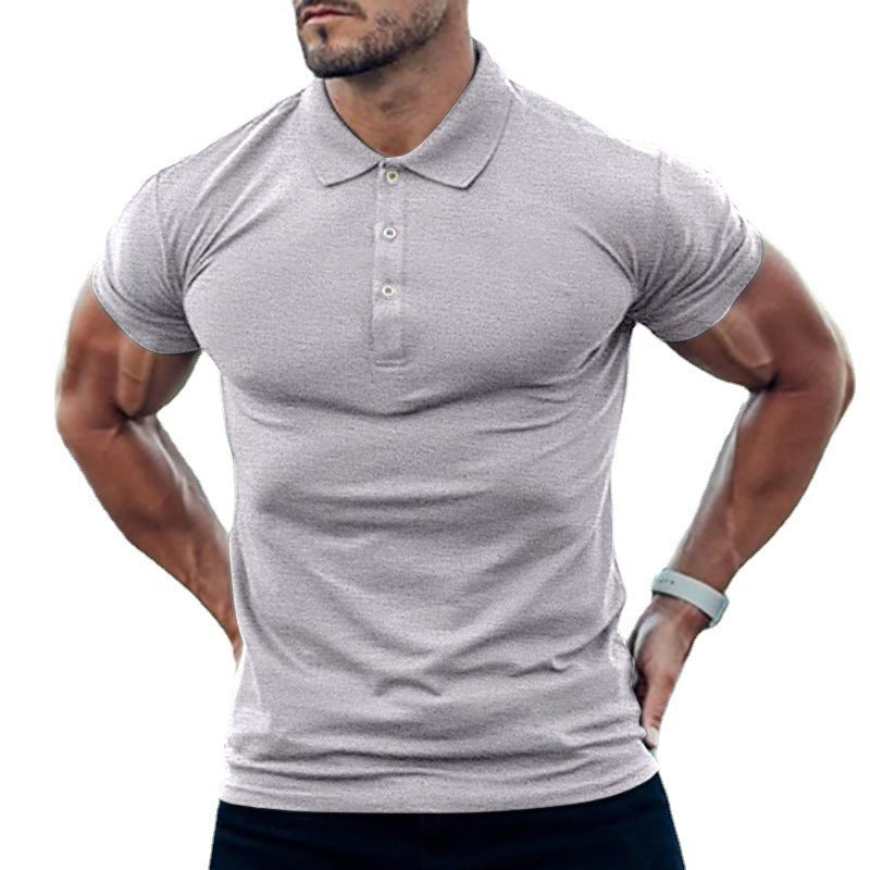 Herren Polo-Shirt med kroppsbetonad skärning och högkvalitativ Pique-textur Mirla-Eva Jonsson