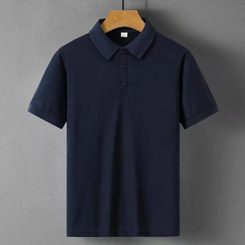Herren Polo-Shirt med kroppsbetonad skärning och högkvalitativ Pique-textur Mirla-Eva Jonsson