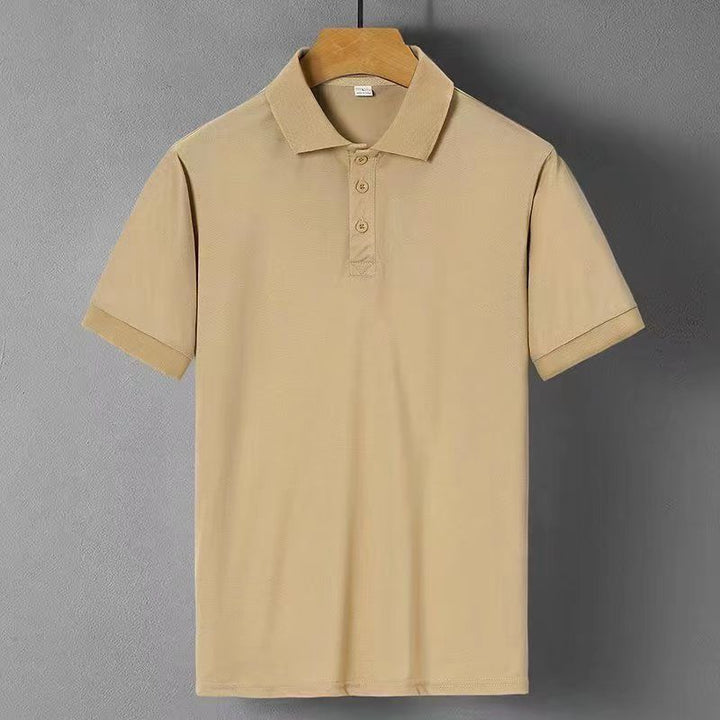 Herren Polo-Shirt med kroppsbetonad skärning och högkvalitativ Pique-textur Mirla-Eva Jonsson