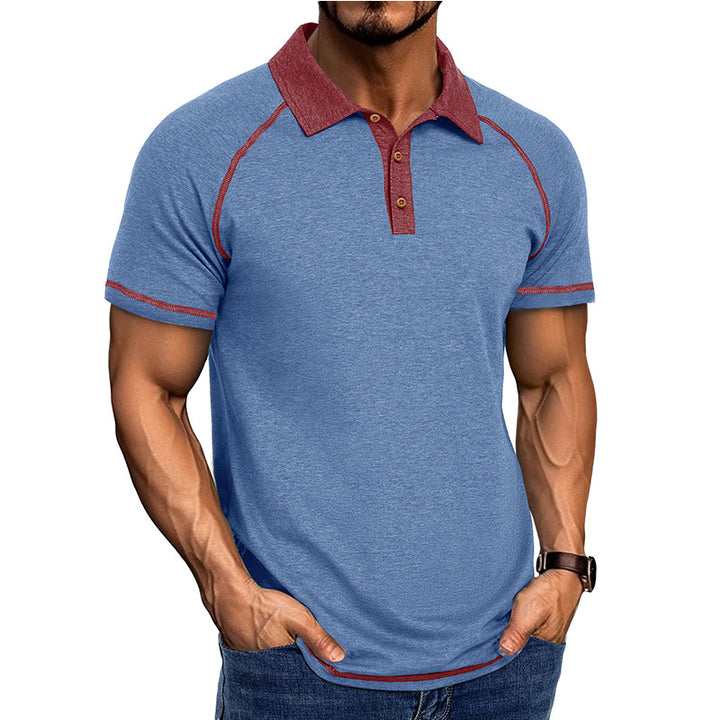 Herren Polo-Skjorta med modern Raglan-skärning Mirla-Eva Jonsson