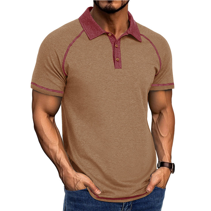 Herren Polo-Skjorta med modern Raglan-skärning Mirla-Eva Jonsson