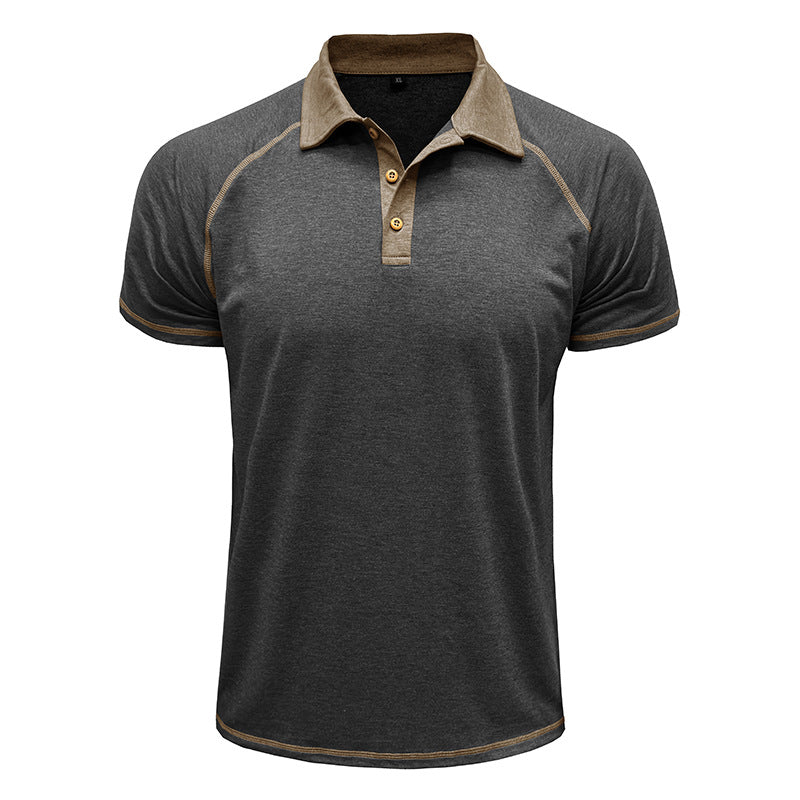 Herren Polo-Skjorta med modern Raglan-skärning Mirla-Eva Jonsson
