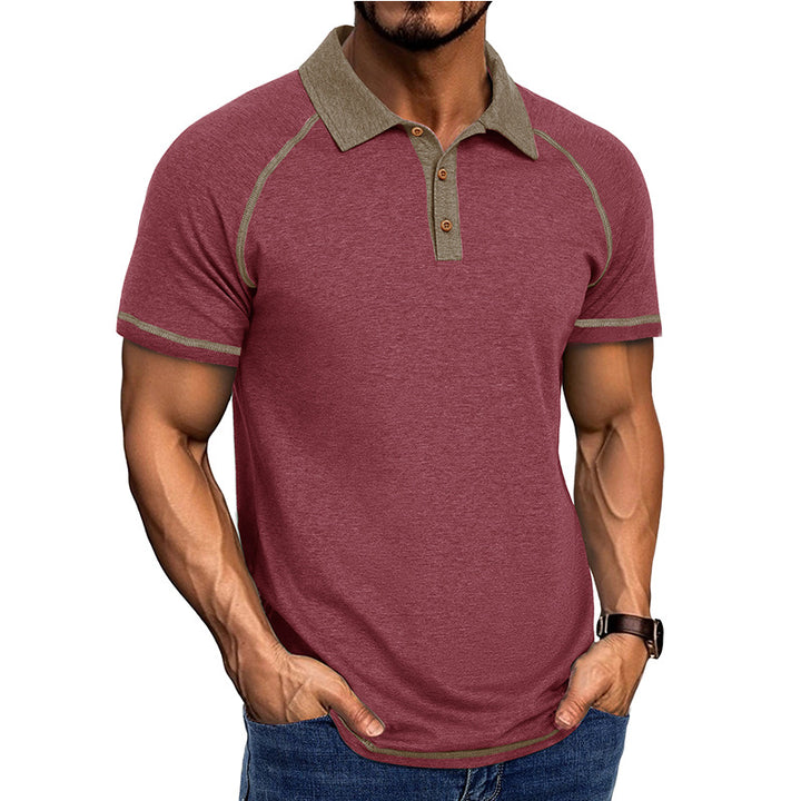 Herren Polo-Skjorta med modern Raglan-skärning Mirla-Eva Jonsson