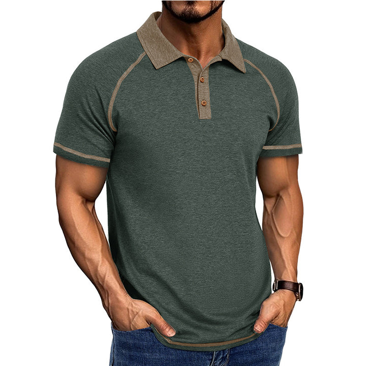 Herren Polo-Skjorta med modern Raglan-skärning Mirla-Eva Jonsson