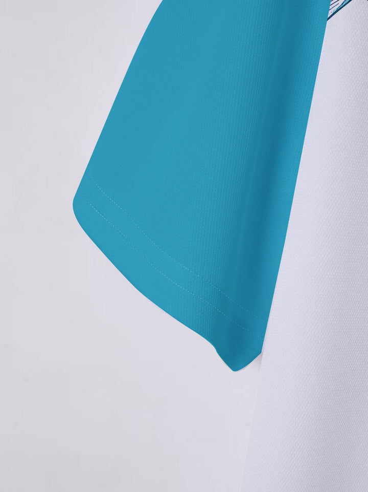 Herren Poloshirt med Modern Grafikdesign och Andningsbara Egenskaper Mirla-Eva Jonsson