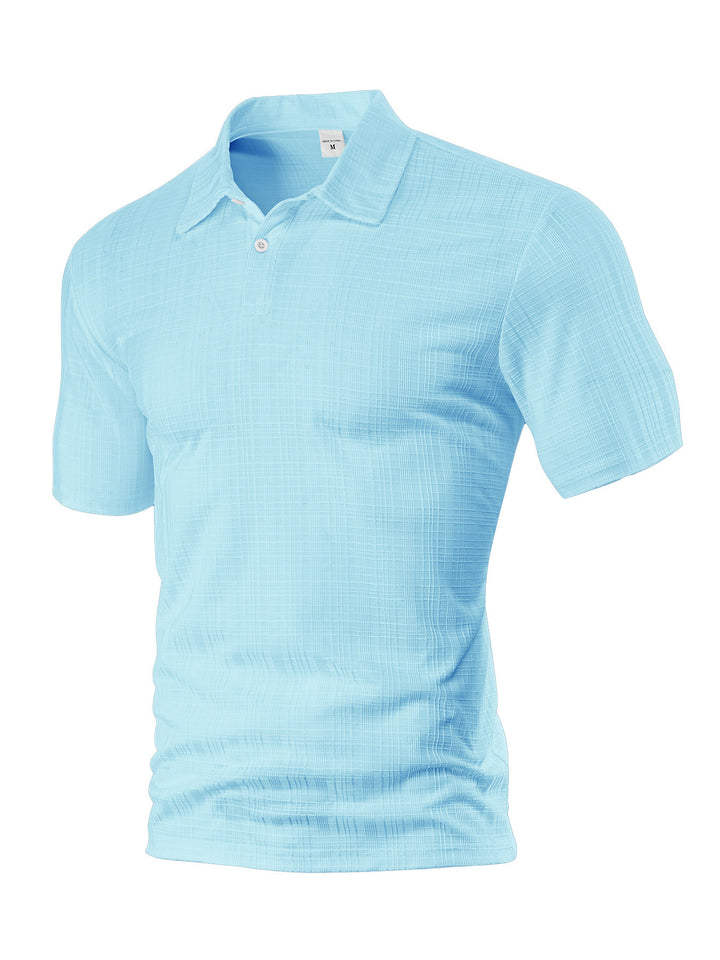 Herren Poloshirt med strukturerad design och modebetonade accenter Eva Jonsson-Eva Jonsson