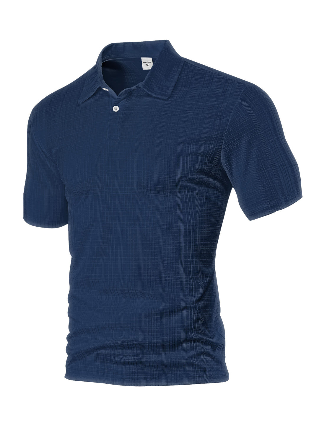 Herren Poloshirt med strukturerad design och modebetonade accenter Eva Jonsson-Eva Jonsson
