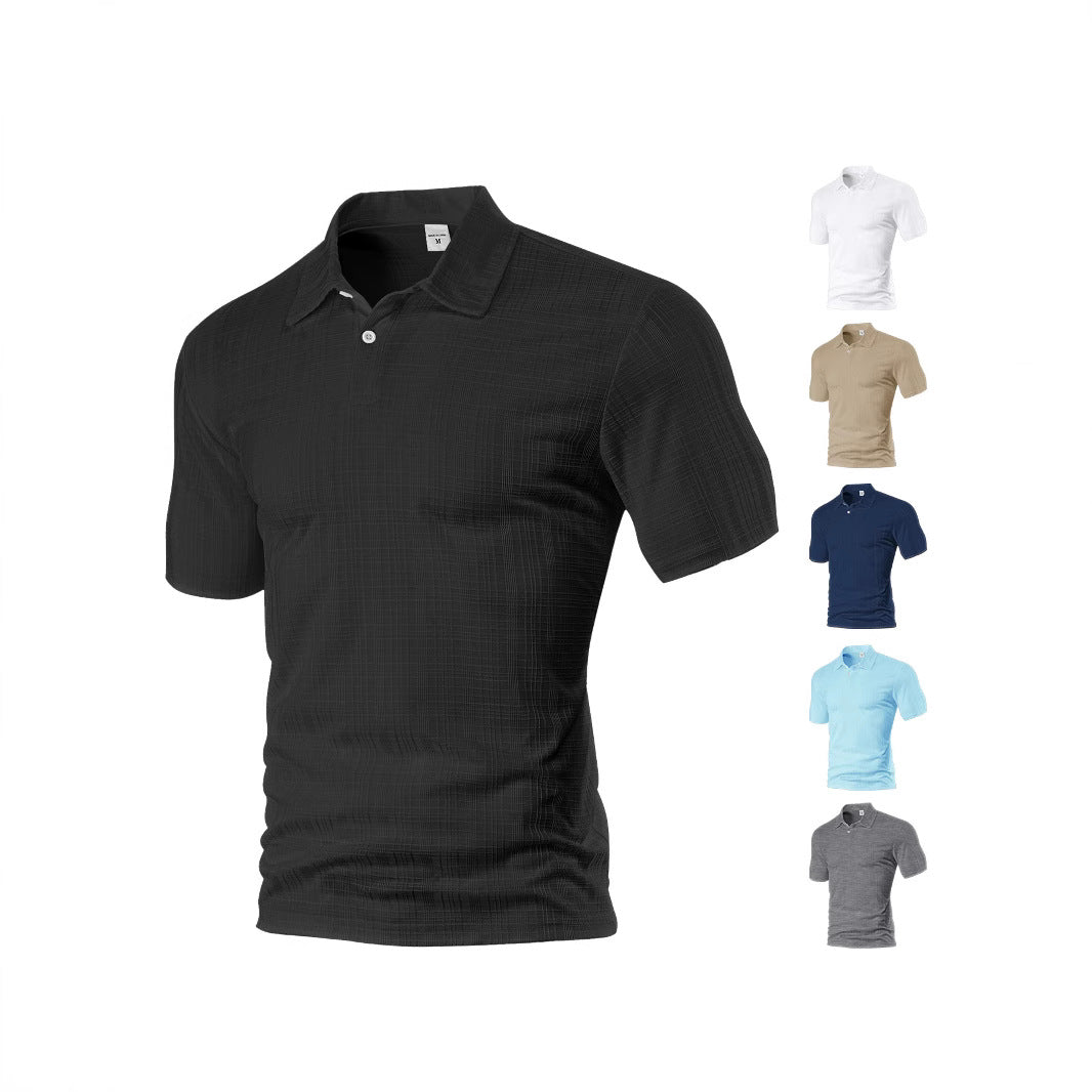Herren Poloshirt med strukturerad design och modebetonade accenter Eva Jonsson-Eva Jonsson