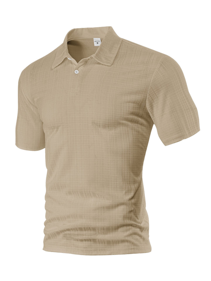 Herren Poloshirt med strukturerad design och modebetonade accenter Eva Jonsson-Eva Jonsson