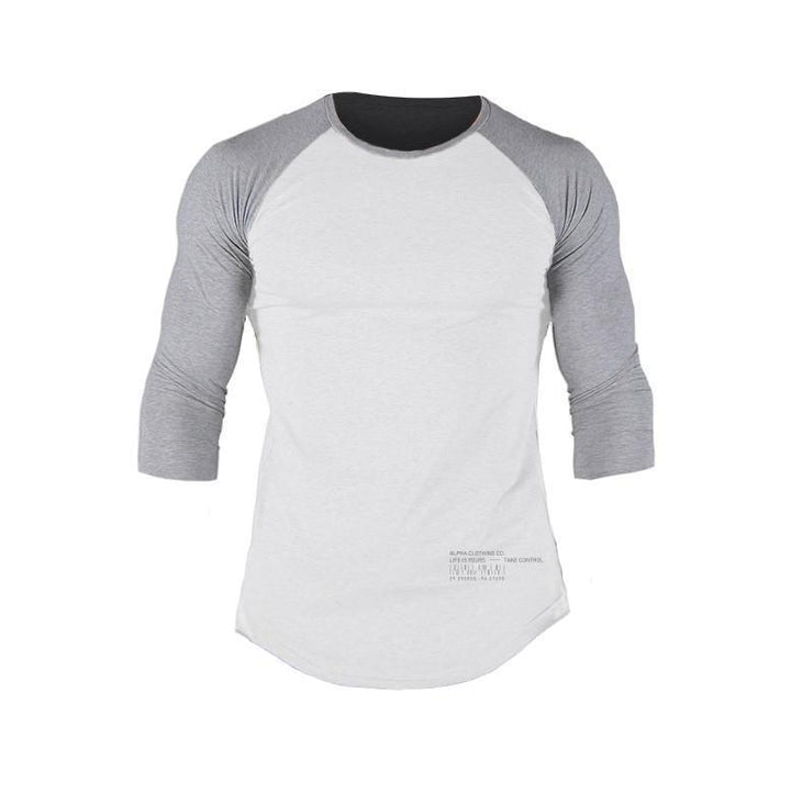 Herren Raglan Långärmad t-shirt med Rundhals Mirla-Eva Jonsson