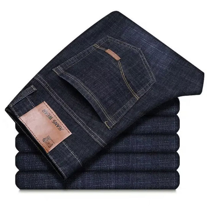 Herren Slim Fit Jeans med flexibel midja och moderna detaljer Mirla-Eva Jonsson
