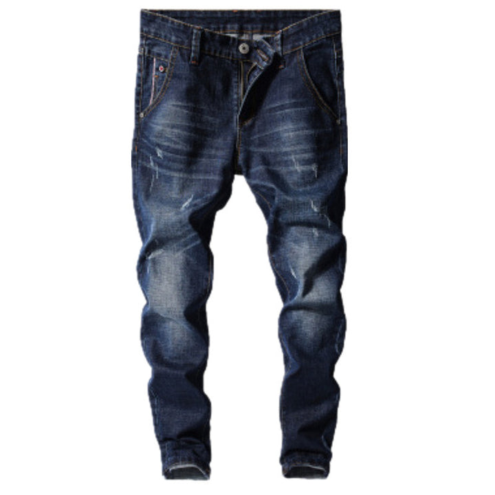 Herren Slim-Fit Jeans med modiga Distressed-detaljer Mirla-Eva Jonsson