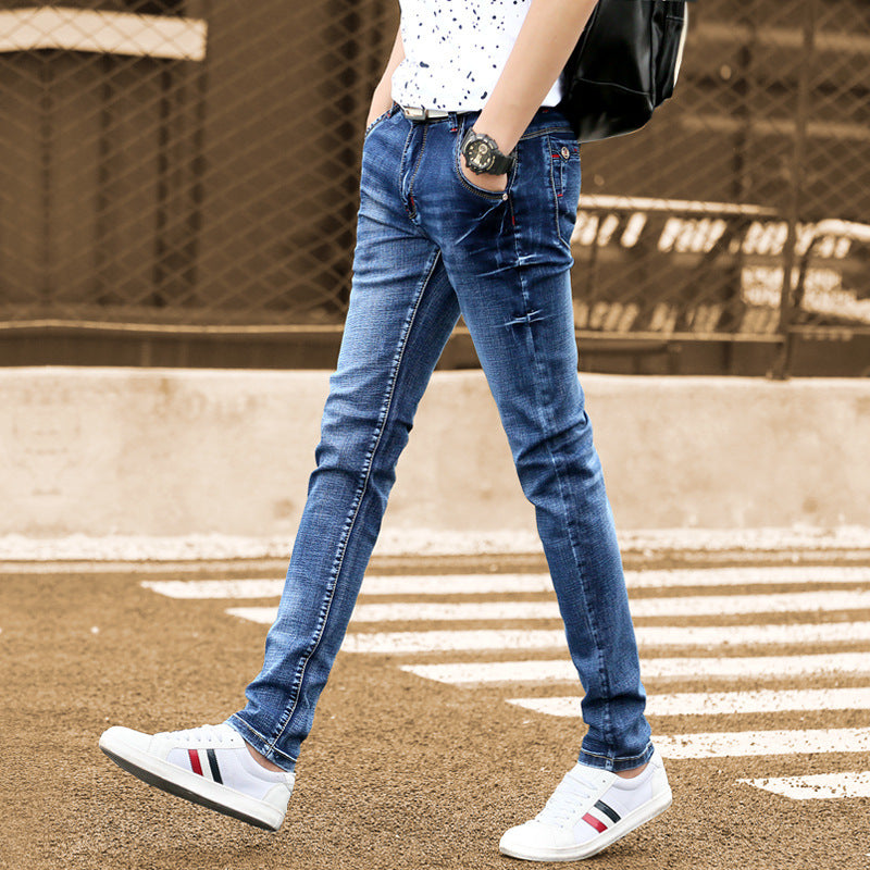 Herren Slim-Fit Jeans med trendiga Destroyed-detaljer Mirla-Eva Jonsson