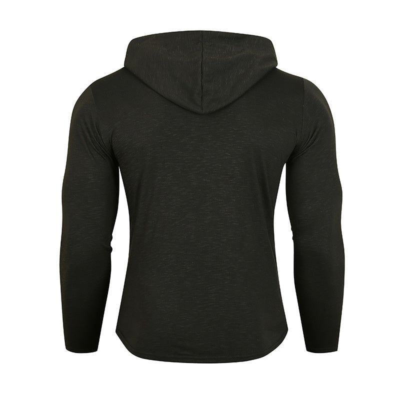 Herren Sportig Hoodie med funktionella dragkedjefickor Eva Jonsson-Eva Jonsson