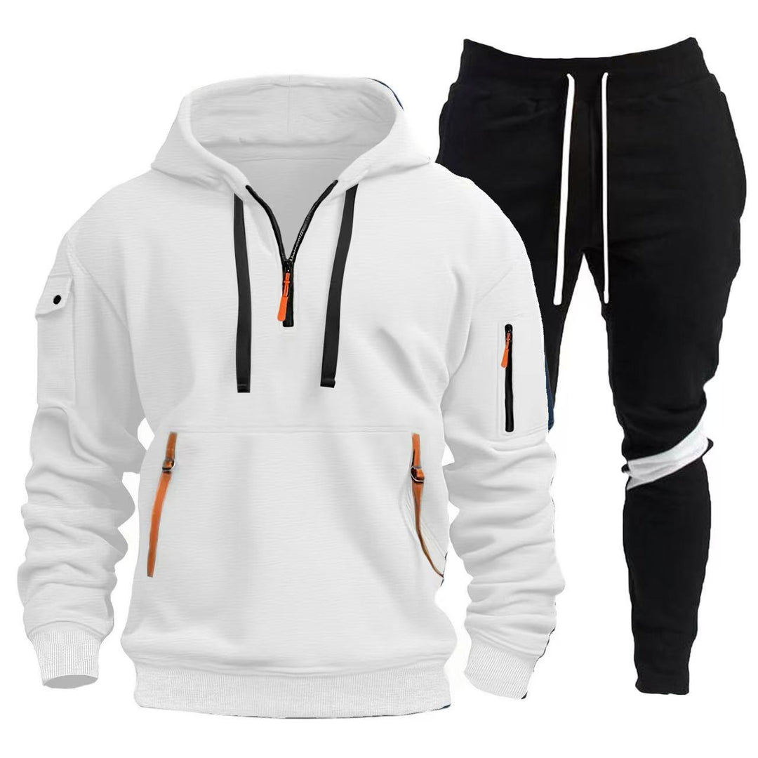 Herren Sportliche Hoodie- och Joggingbyxor Kombination Mirla-Eva Jonsson