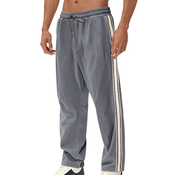 Herren Sportliche Plank-Hose med randdesign Mirla-Eva Jonsson