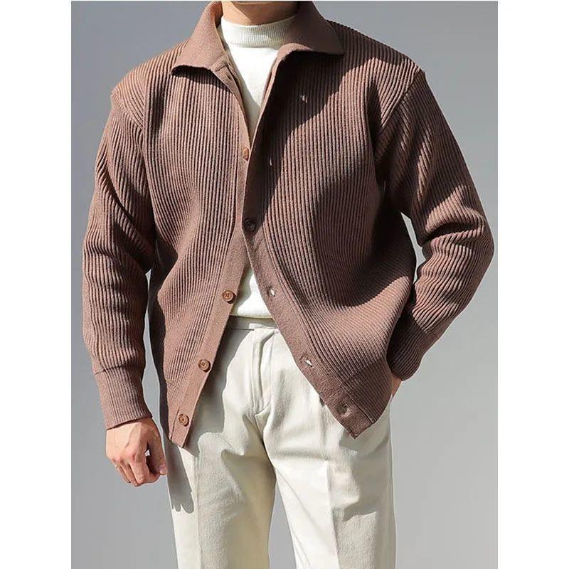 Herren Strukturerad Button-Down-Jacka Mirla-Eva Jonsson