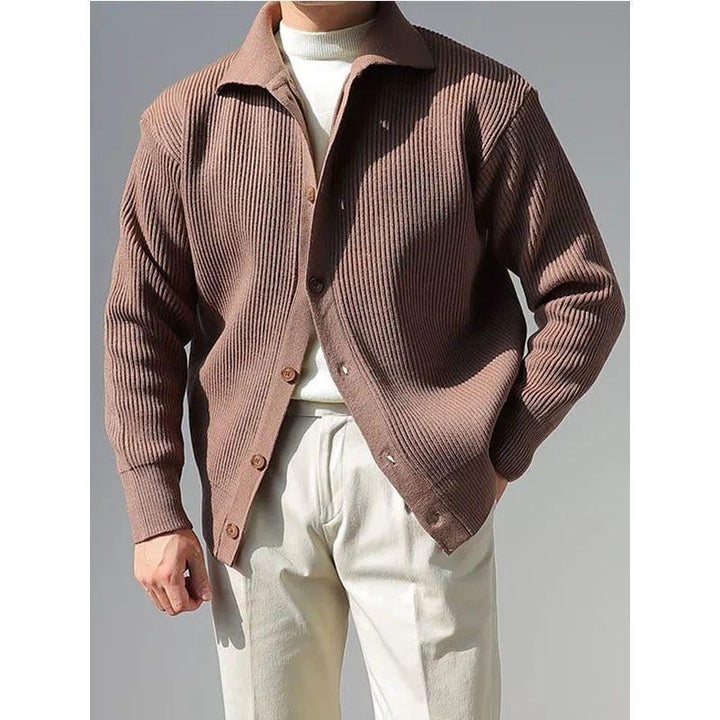 Herren Strukturerad Button-Down-Jacka Mirla-Eva Jonsson