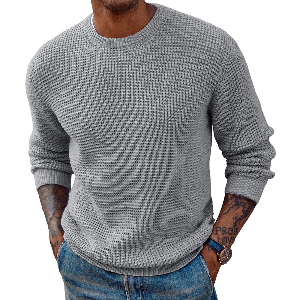 Herren Strukturerad Pullover Eva Jonsson-Eva Jonsson