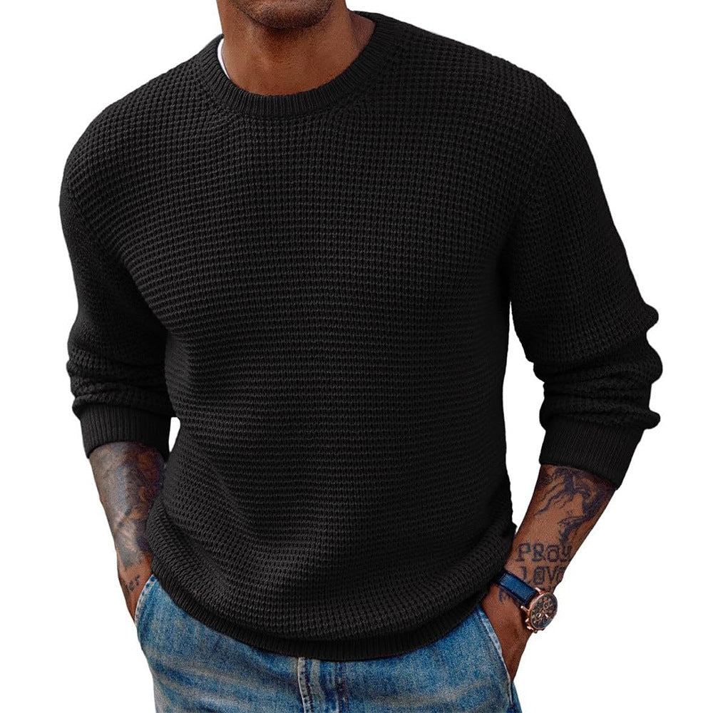 Herren Strukturerad Pullover Eva Jonsson-Eva Jonsson