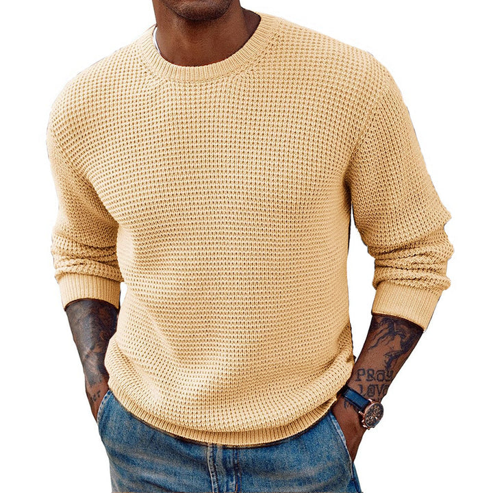 Herren Strukturerad Pullover Eva Jonsson-Eva Jonsson