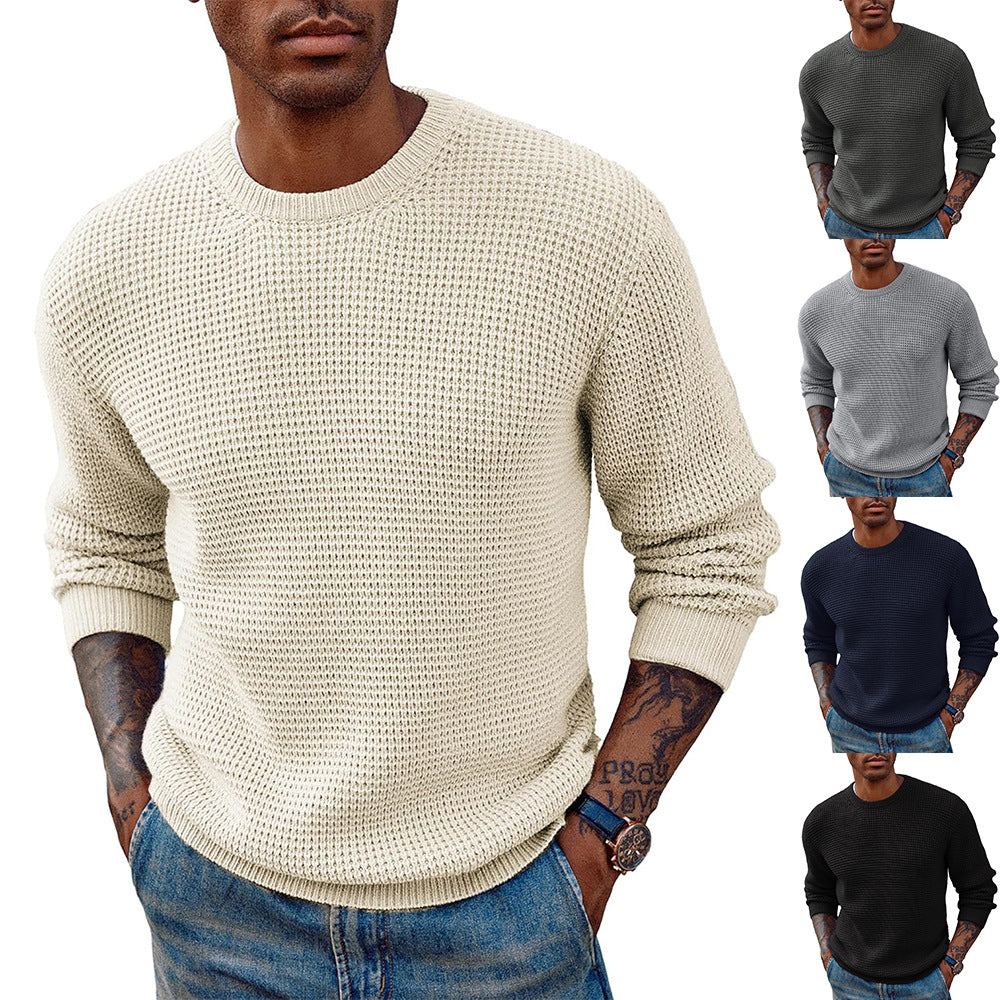 Herren Strukturerad Pullover Eva Jonsson-Eva Jonsson