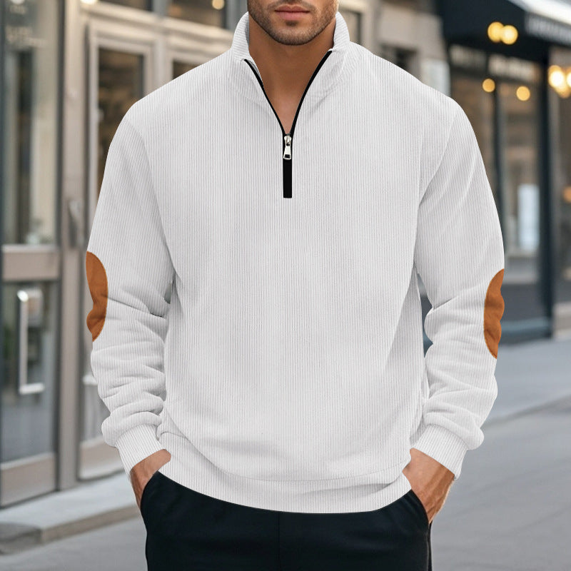 Herren Sweatshirt med blixtlås Mirla-Eva Jonsson