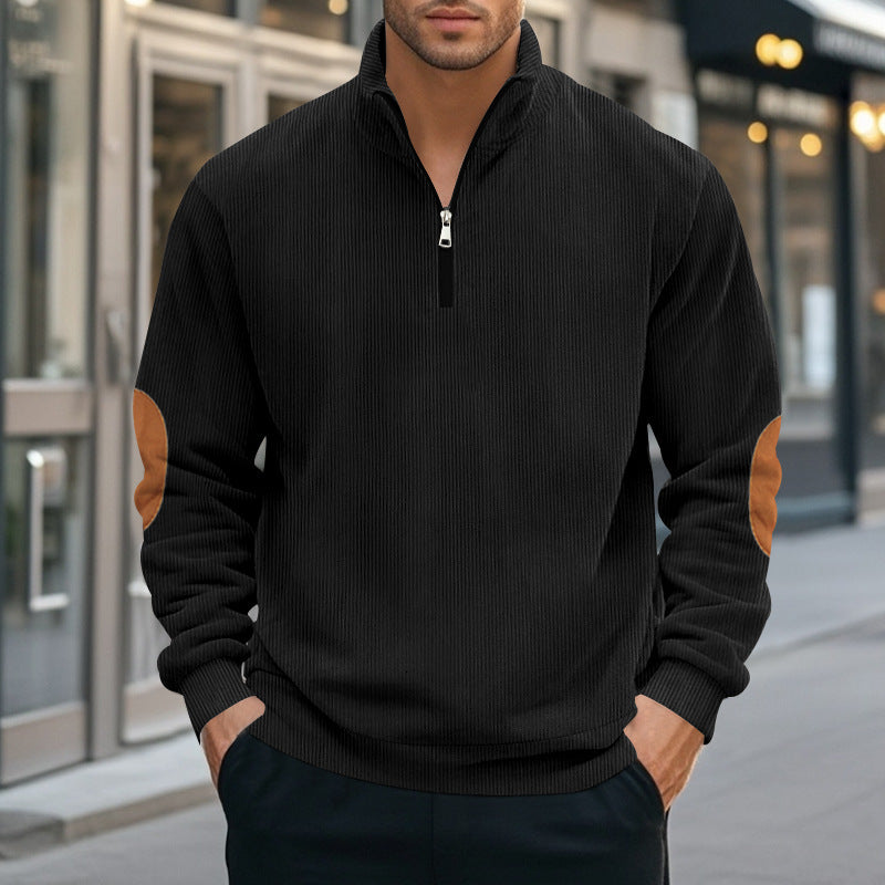 Herren Sweatshirt med blixtlås Mirla-Eva Jonsson