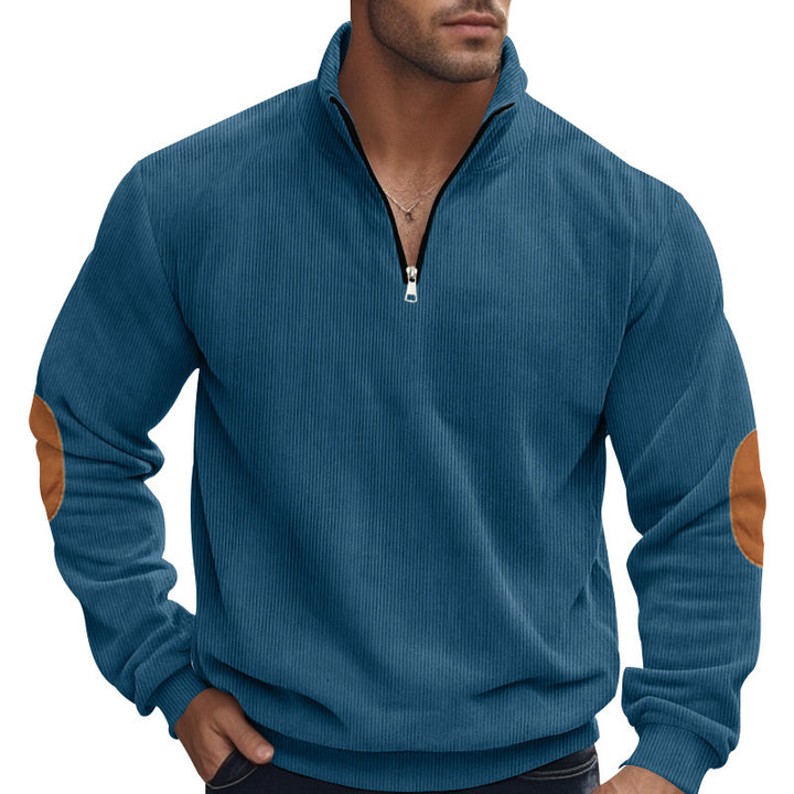 Herren Sweatshirt med blixtlås Mirla-Eva Jonsson