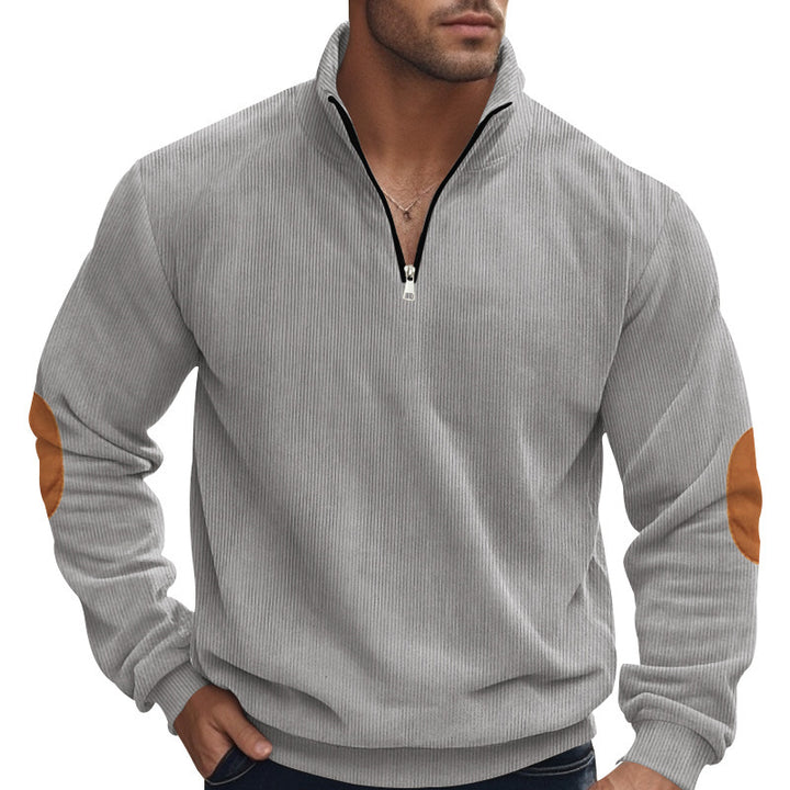 Herren Sweatshirt med blixtlås Mirla-Eva Jonsson