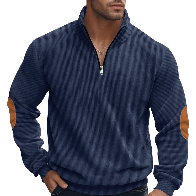 Herren Sweatshirt med blixtlås Mirla-Eva Jonsson