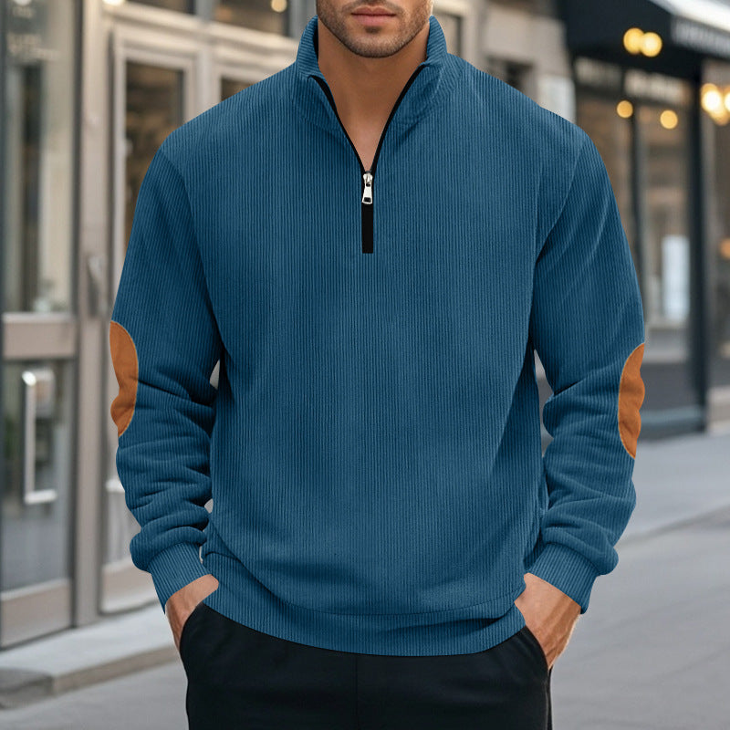 Herren Sweatshirt med blixtlås Mirla-Eva Jonsson