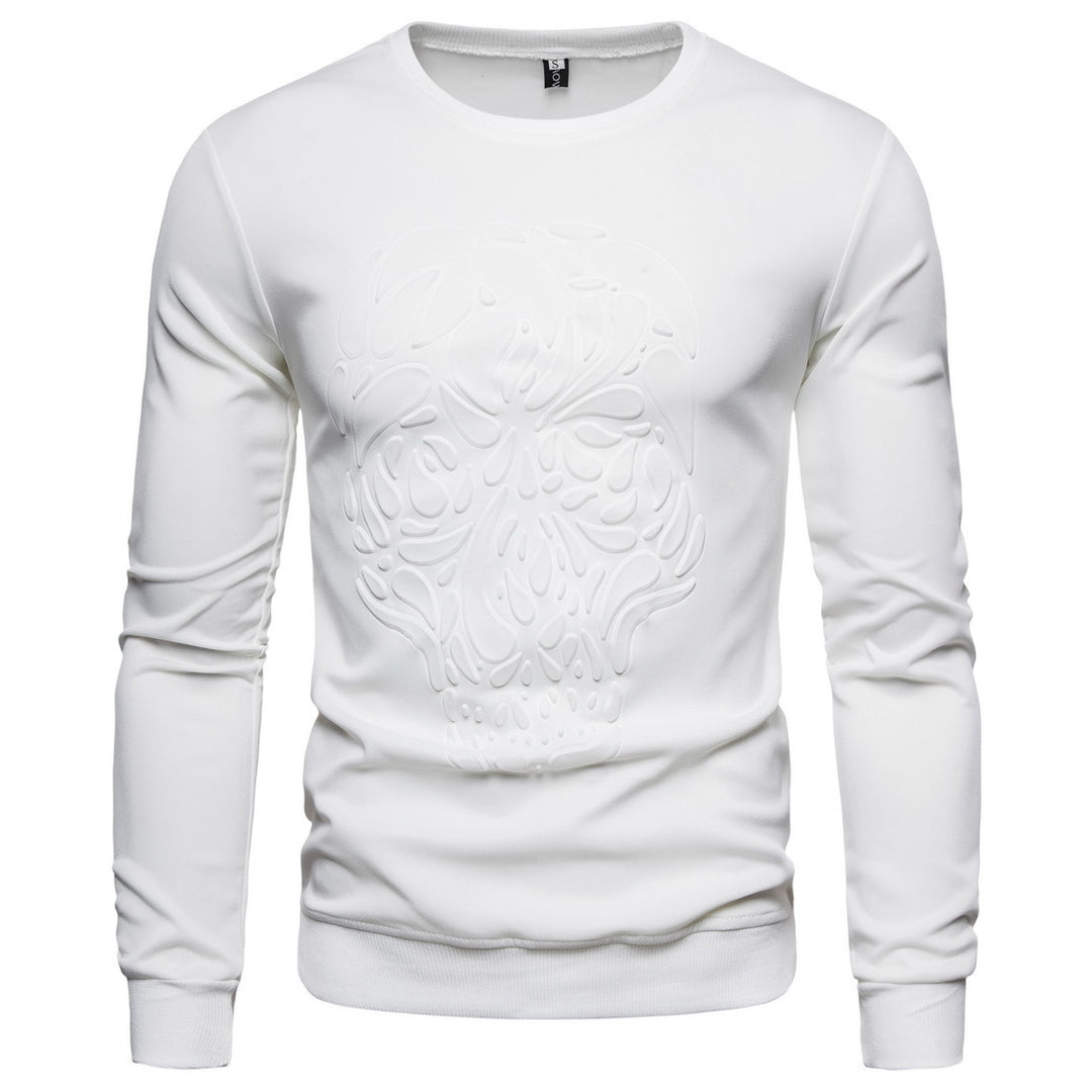 Herren Sweatshirt med unikt dödskallemönster Mirla-Eva Jonsson