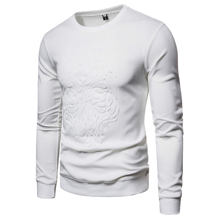 Herren Sweatshirt med unikt dödskallemönster Mirla-Eva Jonsson