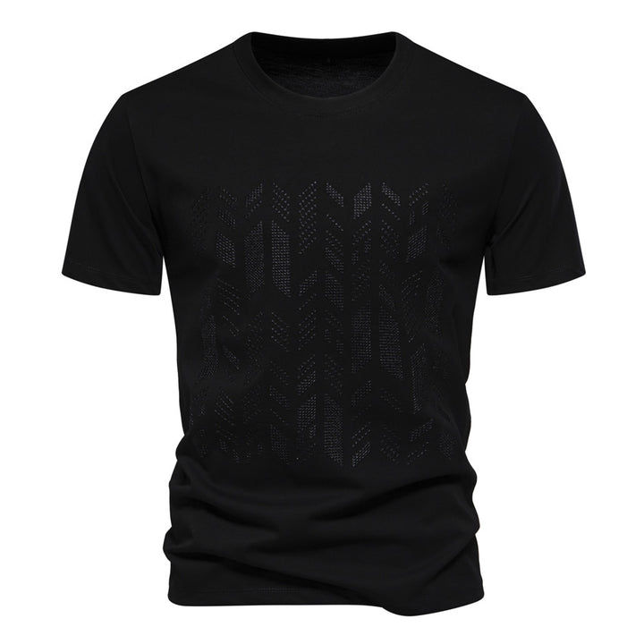 Herren T-shirt med innovativ strukturdesign Mirla-Eva Jonsson