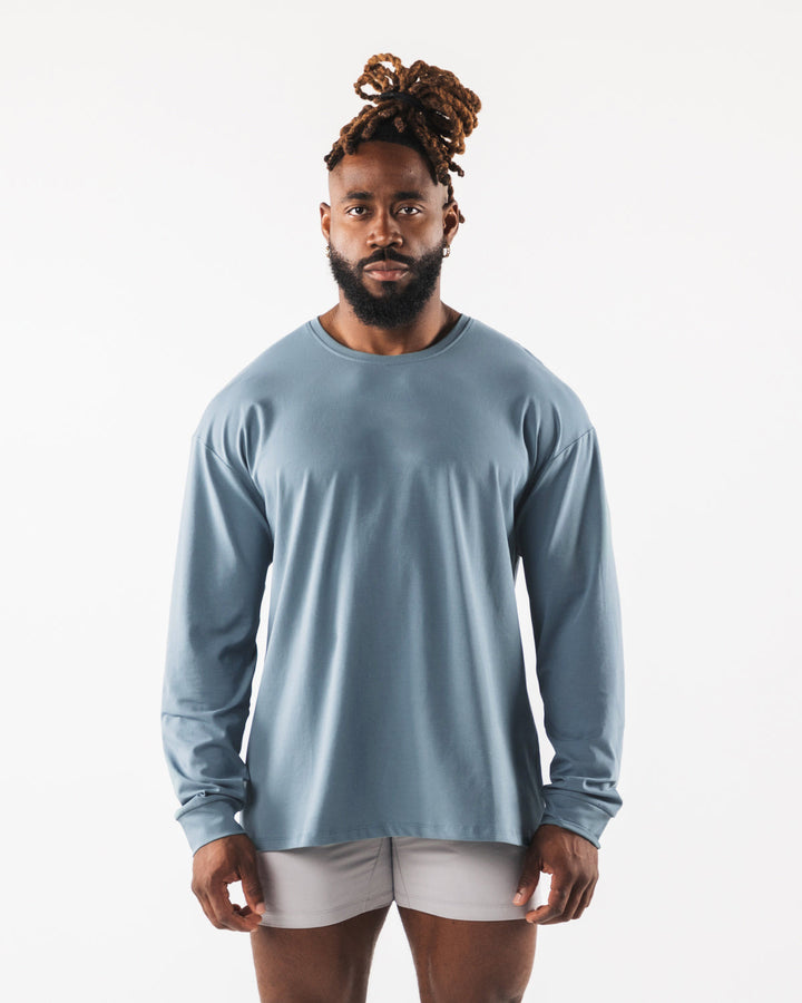 Herren Ventilerande Långärmad T-shirt med innovativ fuktreglering Mirla-Eva Jonsson